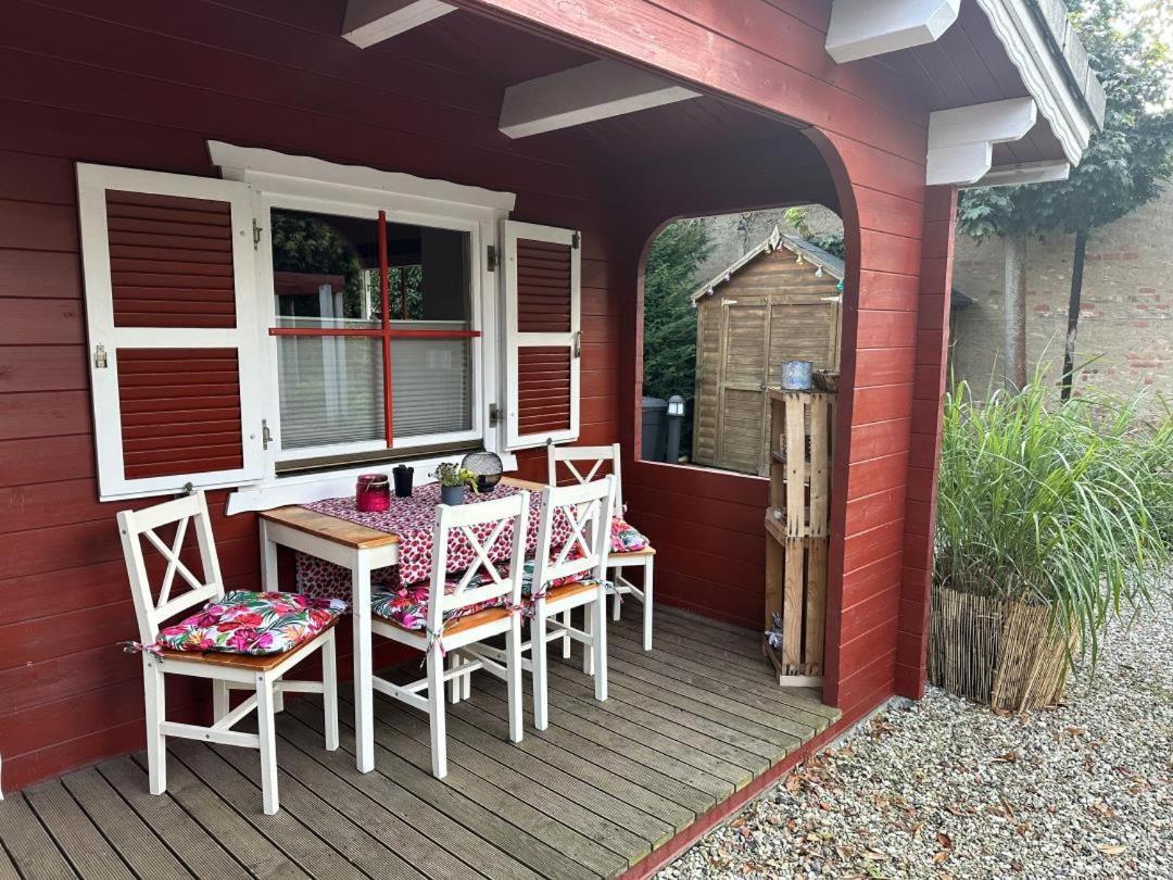 Вилла Neu! Ferienhuette Tiny House Schoningen Экстерьер фото