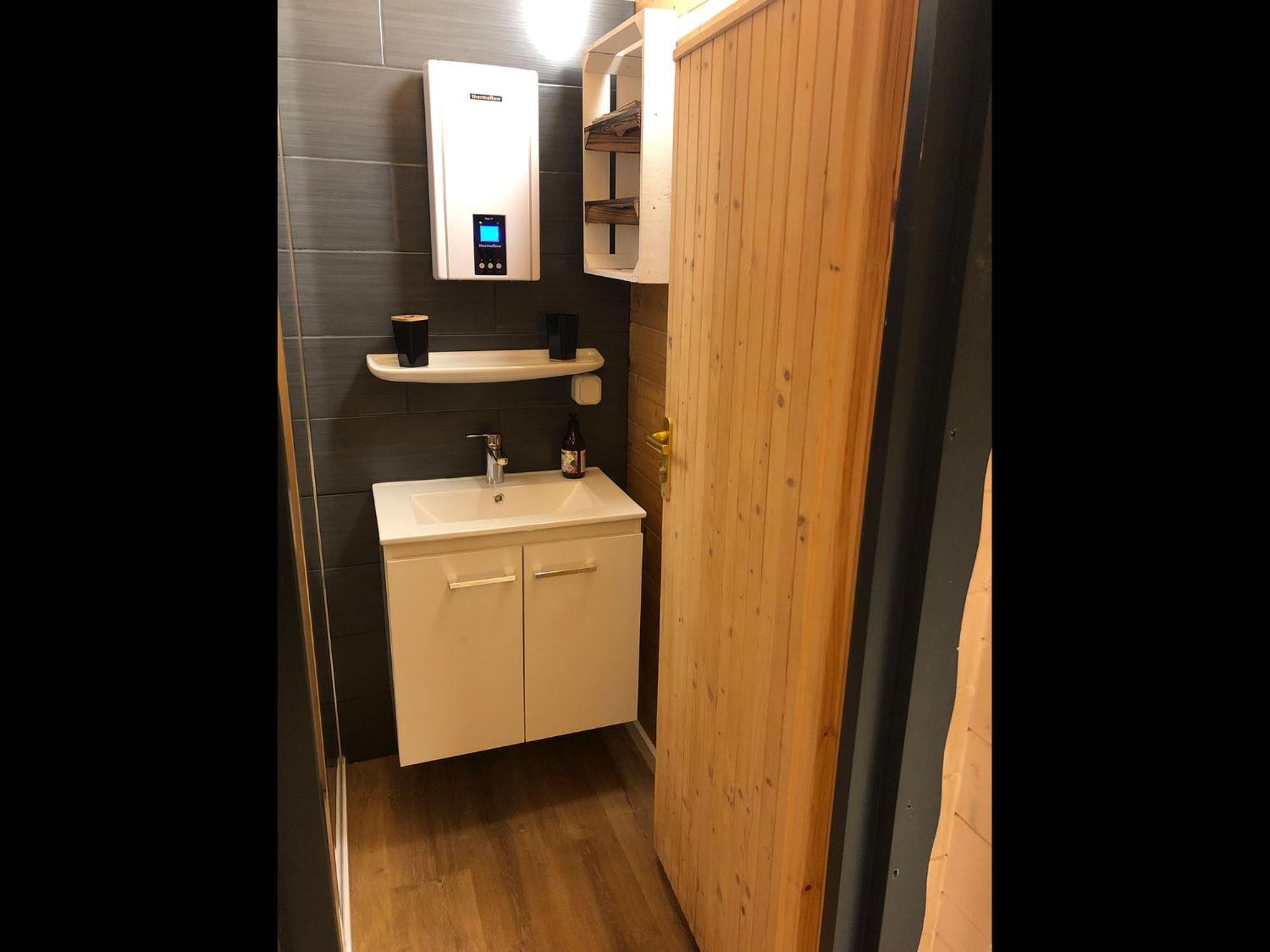 Вилла Neu! Ferienhuette Tiny House Schoningen Экстерьер фото