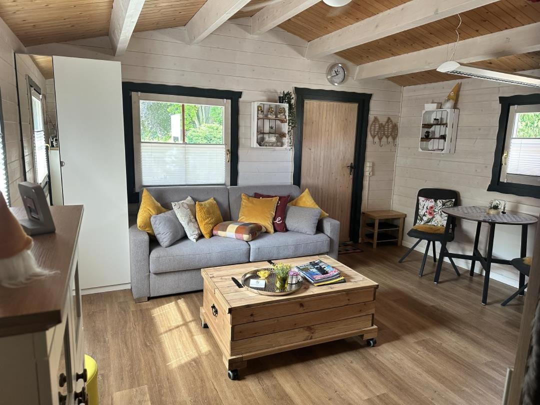 Вилла Neu! Ferienhuette Tiny House Schoningen Экстерьер фото